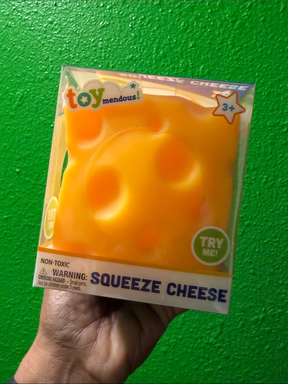 🐭Toymendous Squeeze Cheese 🧀